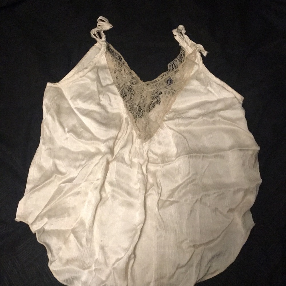 Cream cami.